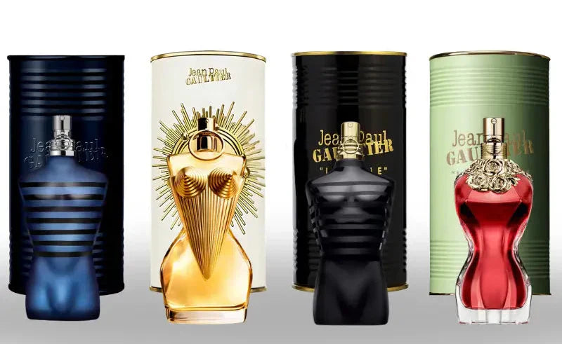 Zestaw 4 perfum | Le Male Le Parfum, Divine, Ultra Male, La Belle
